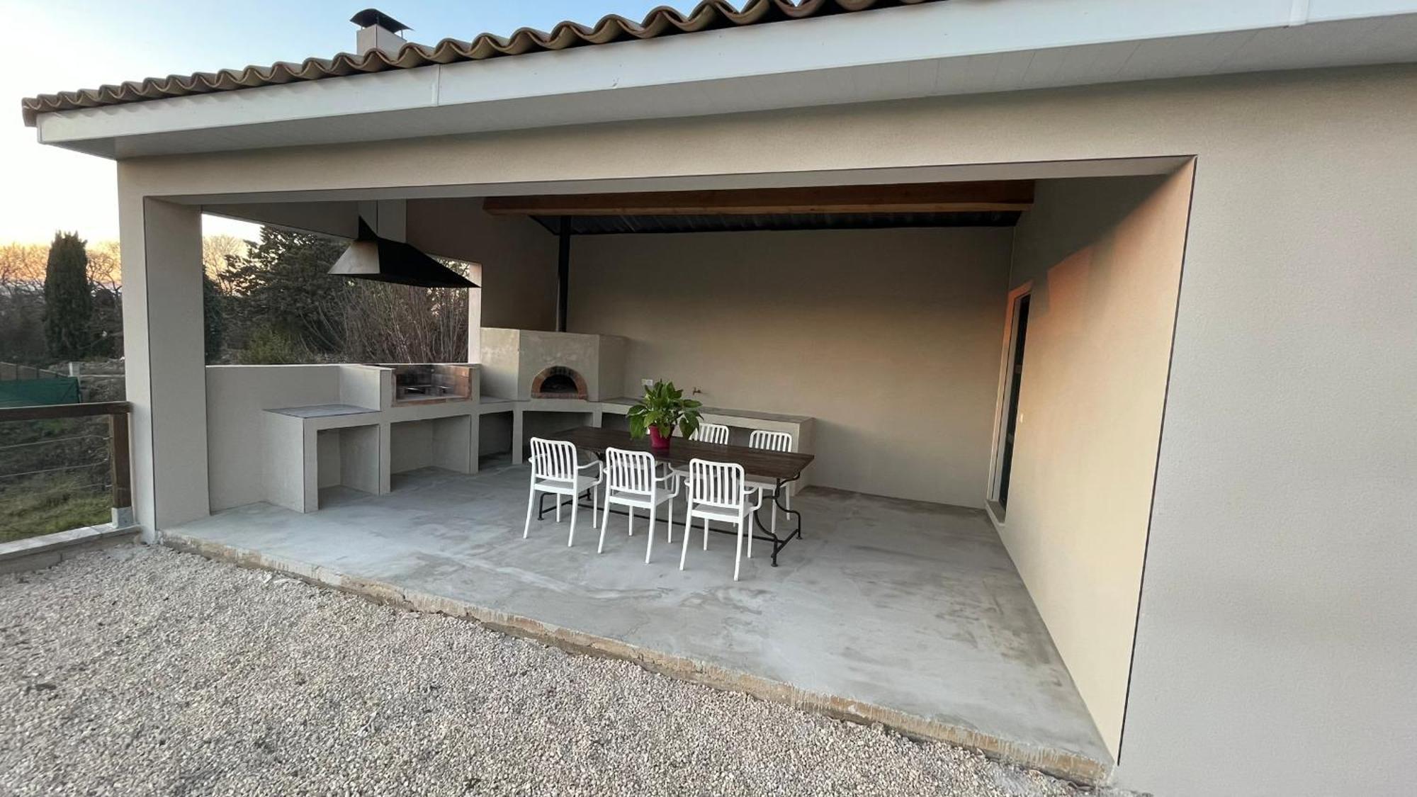 Maison Contemporaine Saint-Privat-de-Champclos Exteriér fotografie