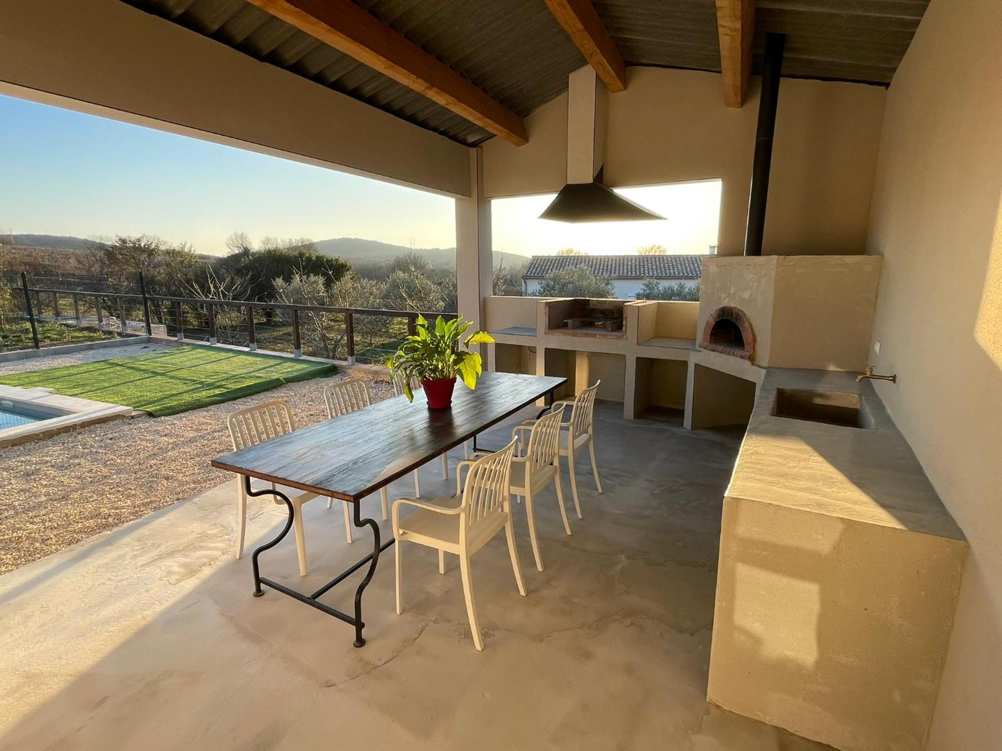 Maison Contemporaine Saint-Privat-de-Champclos Exteriér fotografie